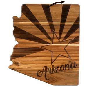 Rock & Branch® Origins Series Arizona State Shaped Wood Serving & Cutting Board