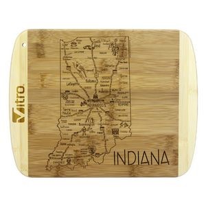 A Slice of Life Indiana Serving & Cutting Board