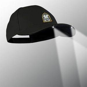 CAPLight 2 LED Black Structured Cap