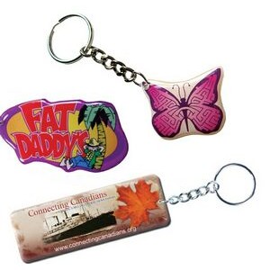 Key Chain / Tag - Custom Double Sided Imprint (2.1 to 3 Square Inch)