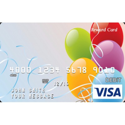 Custom $100 Visa Reward Card