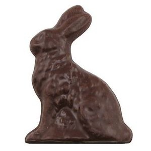 0.96 Oz. Medium Chocolate Sitting Bunny On A Stick