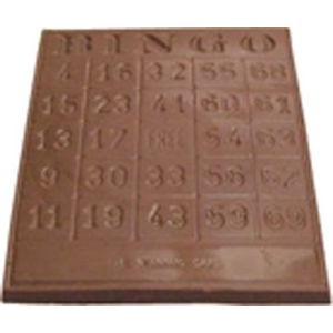 6.4 Oz. Chocolate Bingo Card