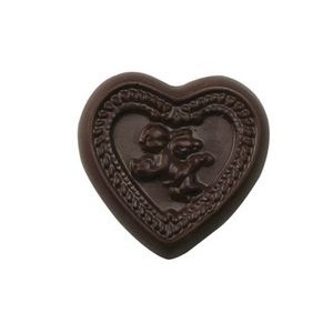 0.48 Oz. Chocolate Heart w/Cupid