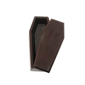 5.92 Oz. Large Chocolate 2 Piece Coffin