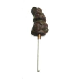 0.64 Oz. Medium Chocolate Bunny On A Stick
