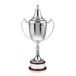 Swatkins Supreme Champions Hand Chased Trophy Cup Award w/Laurel Wreath