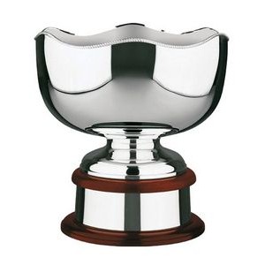 Swatkins Supreme Cup Trophy Award w/Scalloped Wavy Edge