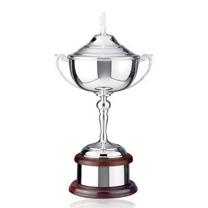 Swatkins Prestige Silver Plated Champions Award w/Golf Lid