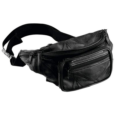Genuine Lambskin Leather Belt Bag / Fanny Pack