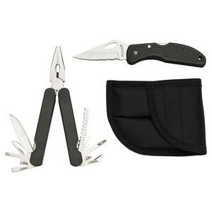 Stainless Steel Multi-Tool & Knife Set