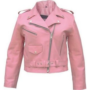 Women's Classic Leather "Full Cut" Motorcycle Jacket