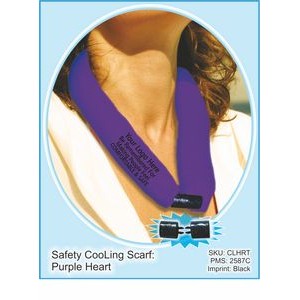 CooLoop Active Water Scarf - Purple Heart