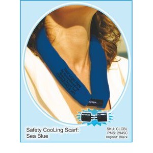 Sea Blue CooLooP Active Water Scarf