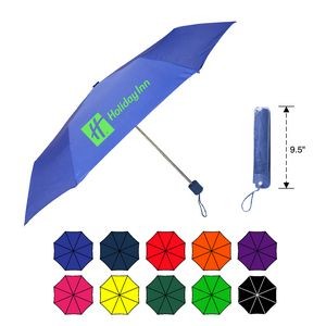 Colored Folding Umbrella (42" Arc)