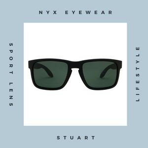 NYX Stuart Italian Lifestyle & Sport Sunglass w/Custom Case