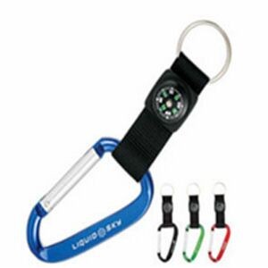 Strap with Carabiner/Compass & Split Ring