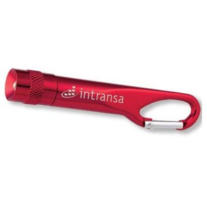 Mini Carabiner Flashlight Key Ring