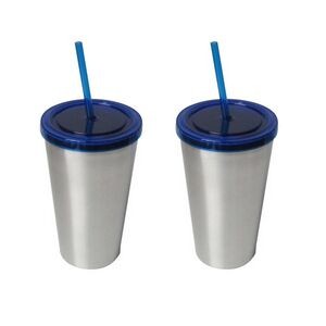 Transformer Double Wall Stainless Steel Exterior Travel Cup
