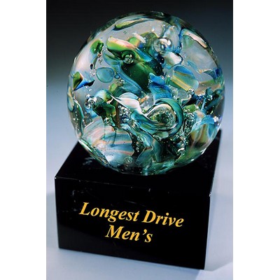 Men's Longest Drive Award w/ Marble Base (2.75"x4")
