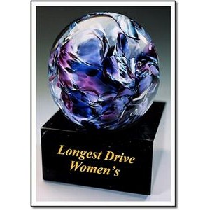 Women's Longest Drive Award w/ Marble Base (3.5