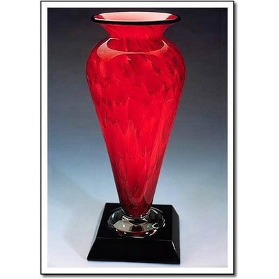 Kilauea Athena Vase w/ Marble Base (3.25"x7")