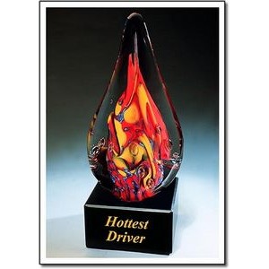 Hottest Driver Award w/o Marble Base (6"x13")