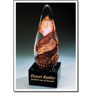 Desert Rattler Award w/ Marble Base (4"x10.75")