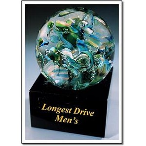 Men's Longest Drive Award w/o Marble Base (3