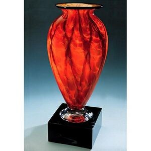 Diamond Blaze Mercury Vase w/o Marble Base (6.5"x12")