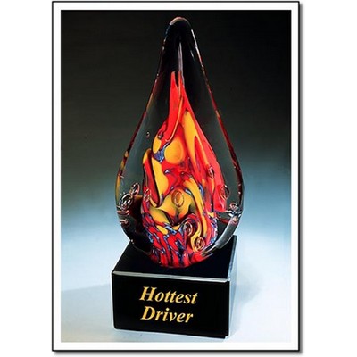 Hottest Driver Award w/o Marble Base (3.5"x8")