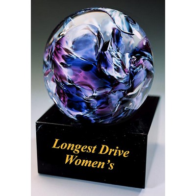 Women's Longest Drive Award w/ Marble Base (2.75"x4")