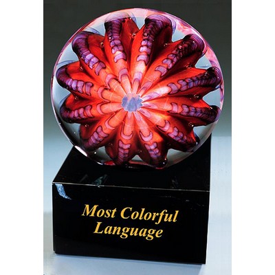Most Colorful Language Sculpture w/o Marble Base (3.25"x3.25")