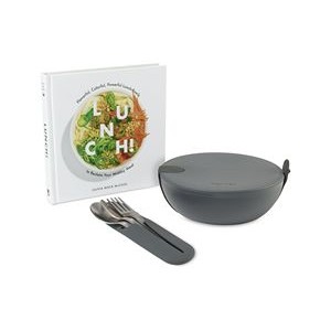 W&P Power Lunch & Book Bundle - Charcoal