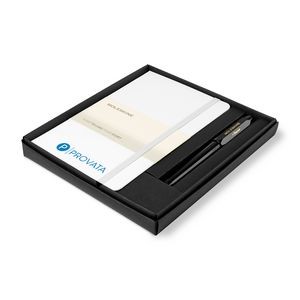Moleskine® Medium Notebook and Kaweco Pen Gift Set - White