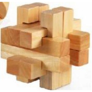 Brain Teaser 3-D Puzzle - H Square