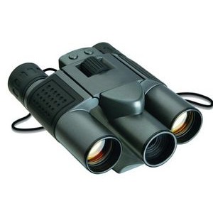 Binoculars w/ Digital Photo Camera (4 1/4"x2 1/4"x5 1/4")
