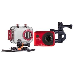 Vivitar® Red Full HD Action Camera
