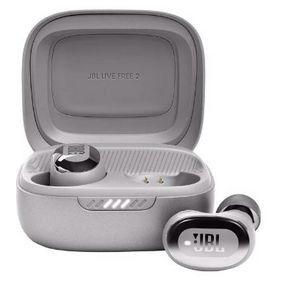 JBL Live Free 2 TWS Noise Cancelling Earbuds Silver