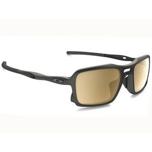 Oakley® Triggerman Sunglasses - Matte Black w/ Tungsten Iridium Polarized Lens