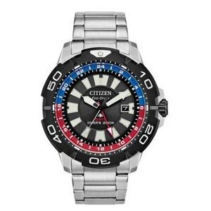 Citizen® Men's Promaster Diver Eco-Drive® Watch (Blue/Red)