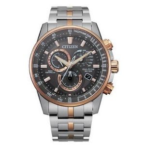 Citizen® Limited Edition PCAT Two-Tone Watch w/Grey Dial