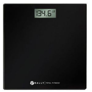 Bally's Black Digital Bathroom Scale w/3.1
