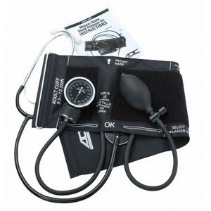 ADVANTAGE™ Black Manual Blood Pressure Kit for Adults