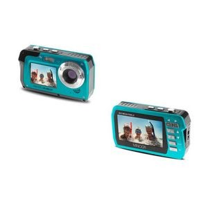 Minolta® Blue 48MP Dual Screen Waterproof Digital Camera