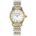 Citizen® Frederique Constant Ladies' Slimline Two-Tone Gold Plated Bracelet Watch
