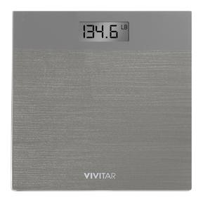 Vivitar® Charcoal Digital Glitter Bathroom Scale