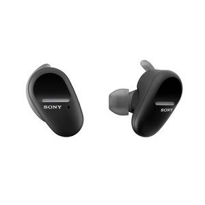 Sony Black Truly Wireless Sports In-Ear Noise Cancelling Ear Buds w/ Mic