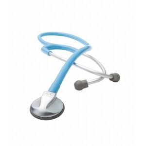 ADSCOPE-Lite™ Platinum Light Blue Pediatric Stethoscope
