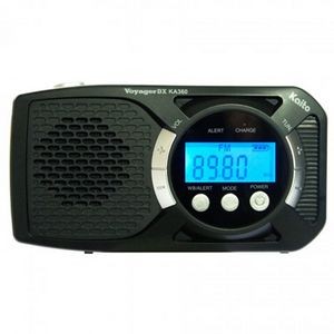 Kaito KA360 Portable Hand Crank Solar AM/FM NOAA Weather Radio